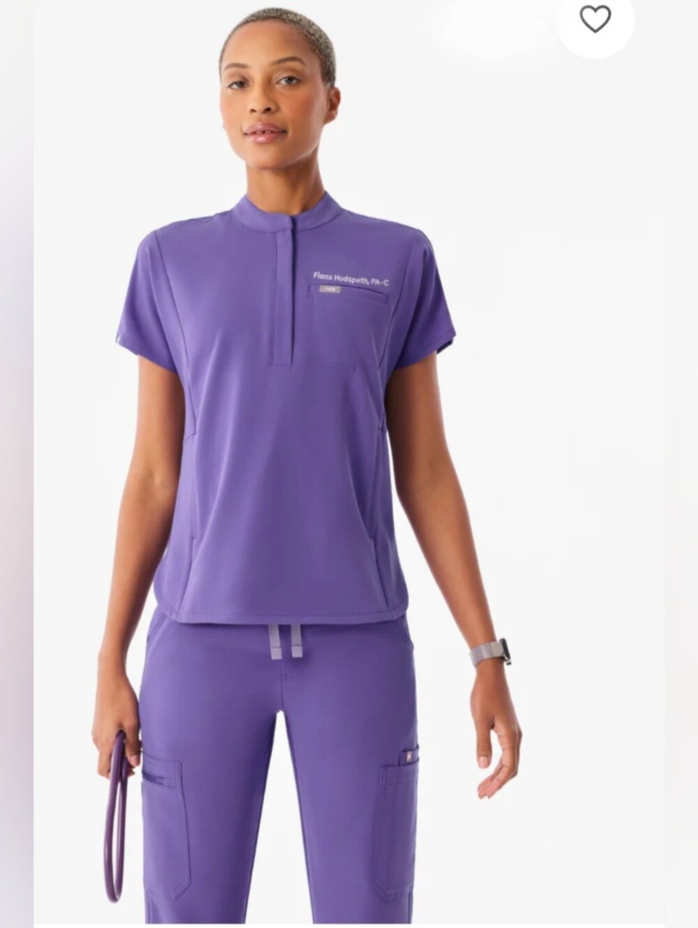 FIGS MONTEX RELAXED SCRUB TOP